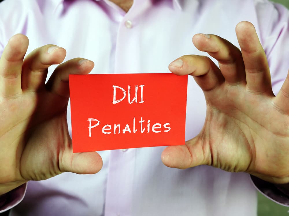 DUI/DWI Penalties in Texas